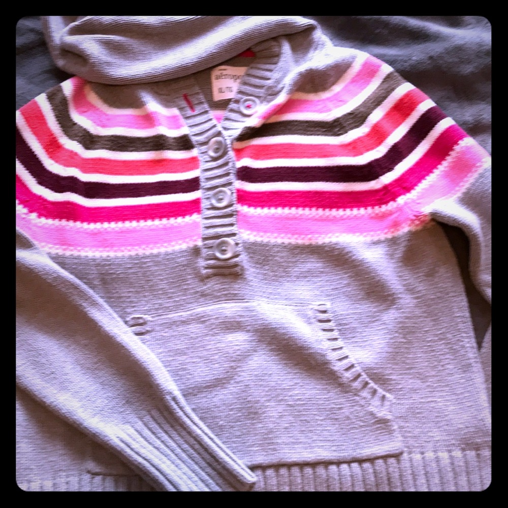 Aeropostale large hoodie sweater